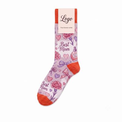 Custom Mother's Day Print Socks - Detail A